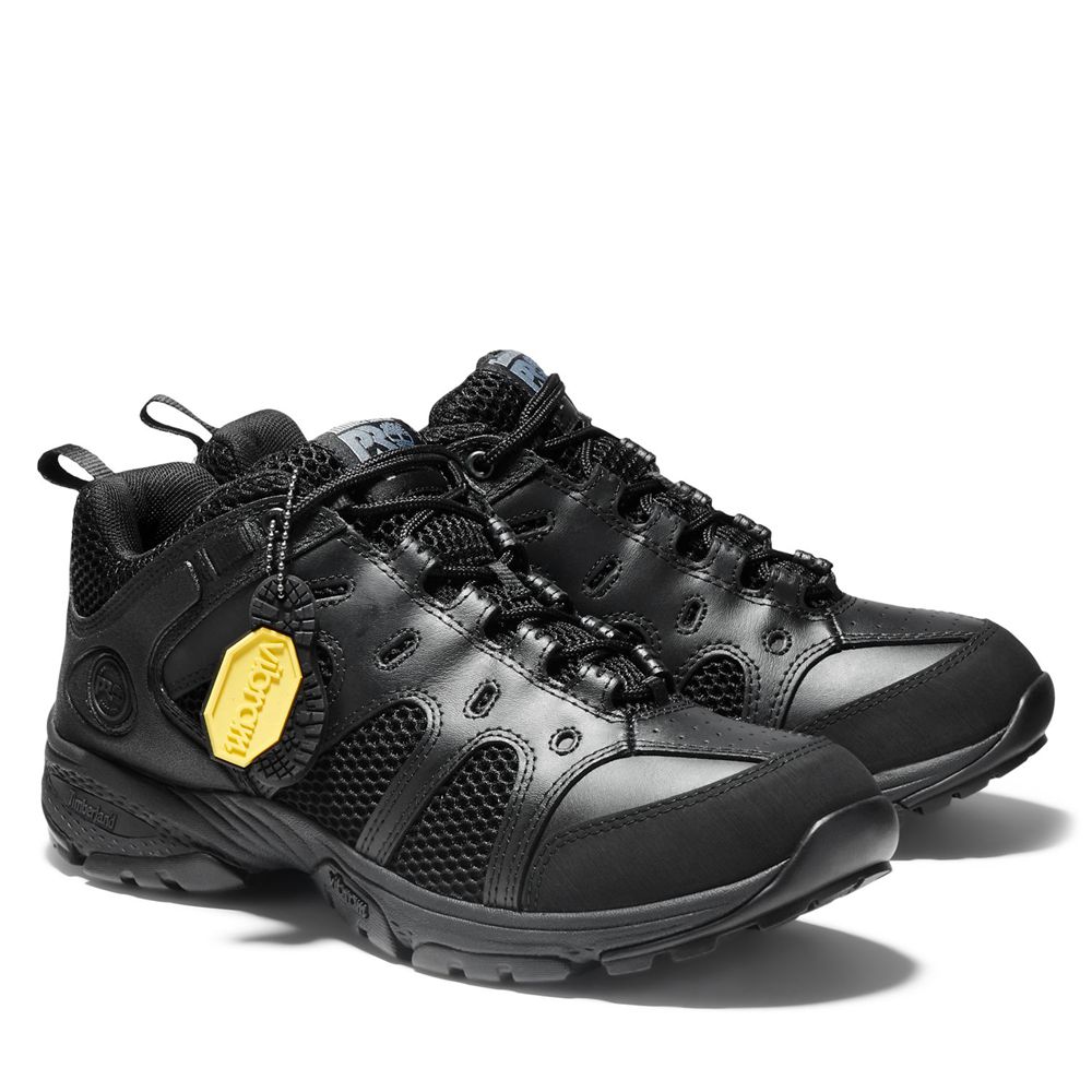 Pantofi De Lucru Timberland Barbati Negrii - Pro® Valor™ Tactical Oxford - Romania - XSINAK896